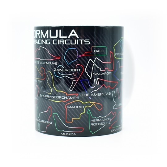 Formula 1 2026 Circuits Mug