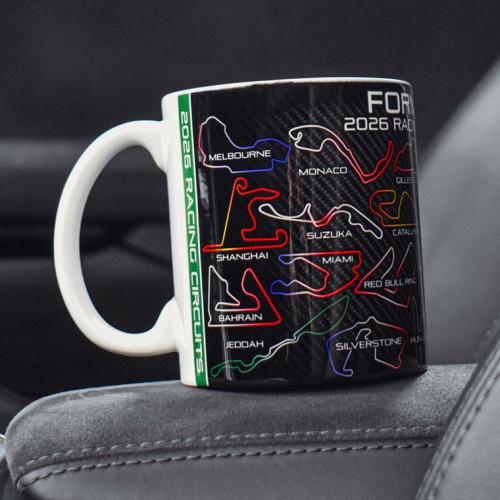 Formula 1 2026 Circuits Mug