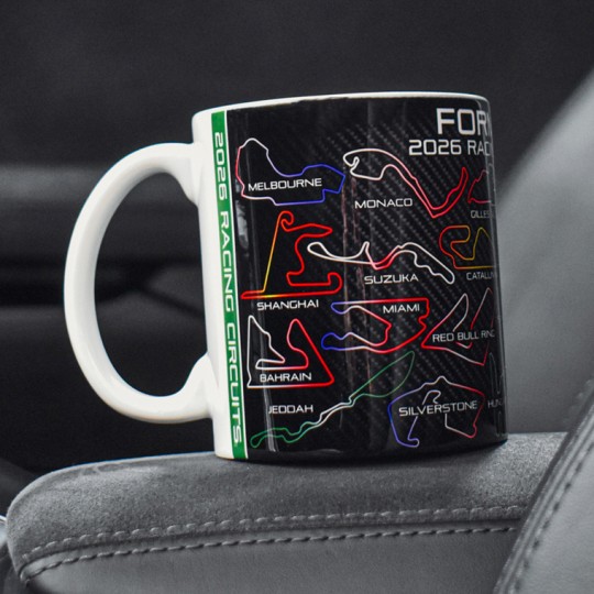 Formula 1 2026 Circuits Mug