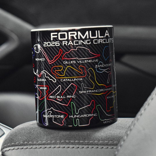 Formula 1 2026 Circuits Mug