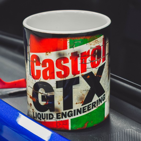 Castrol GTX Oil Can Mug