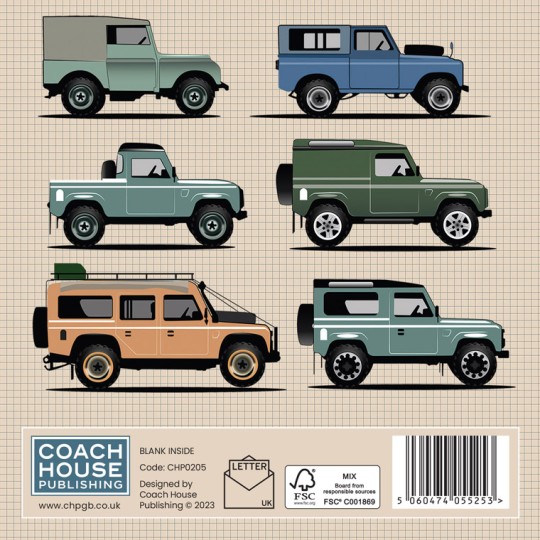 Landrover Greetings Card