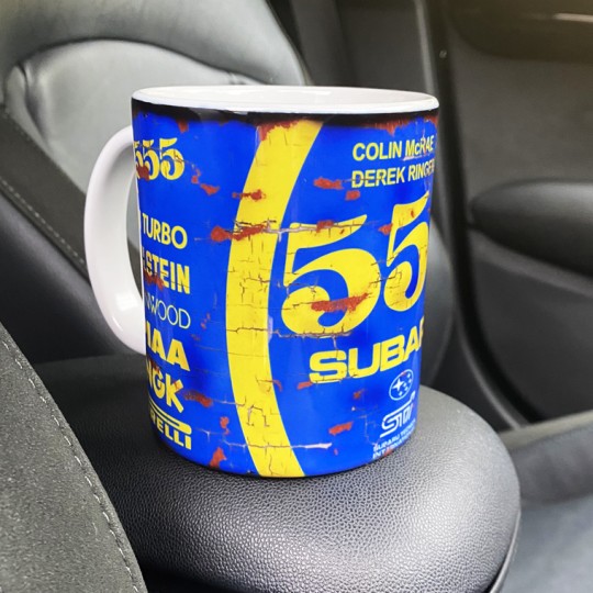 Colin McRae Suburu Impreza Rally Mug
