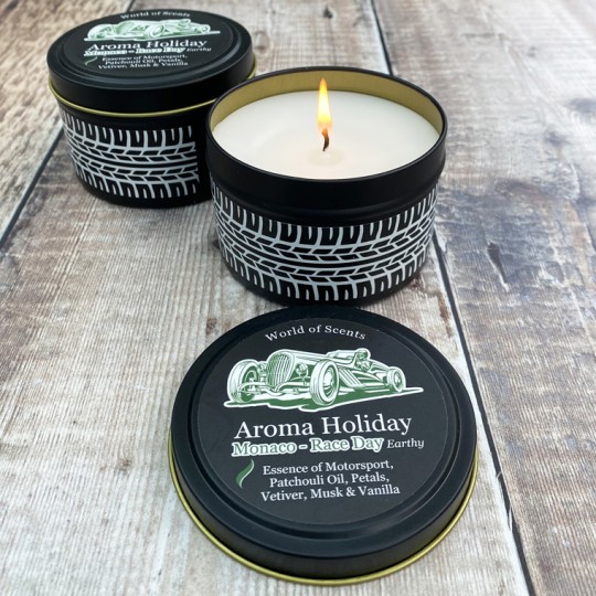 Motorsport Aroma Candle Tin