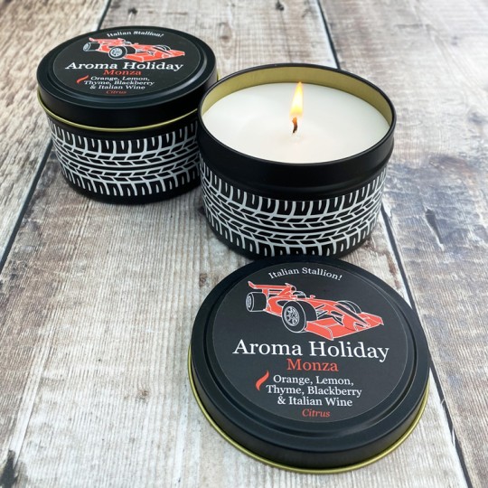 Motorsport Aroma Candle Tin