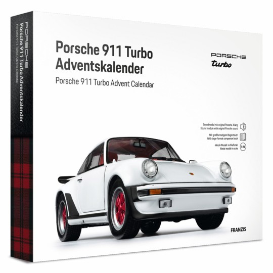 Porsche 911 Turbo Advent Calendar White