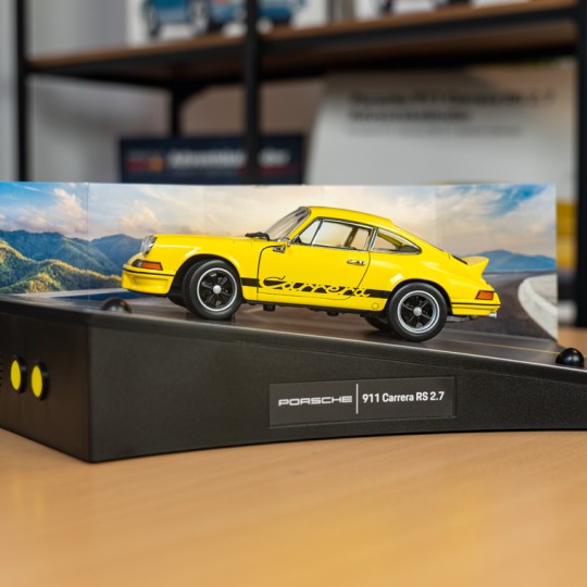 Porsche 911 Carrera RS Advent Calendar Yellow