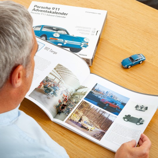 Classic Blue Porsche Advent Calendar
