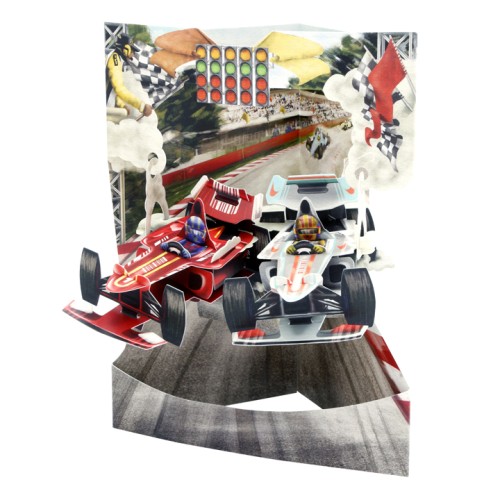 Formula 1 3D Swing Card