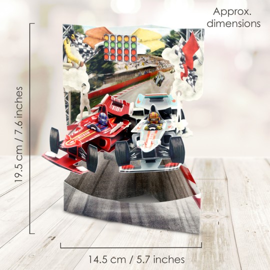 Formula 1 3D Swing Card