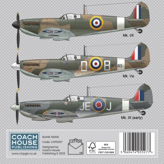 Spitfire Greetings Card