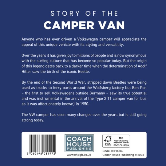 The Story of the Camper Van Gift Book
