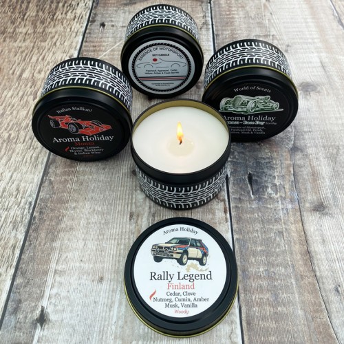 Motorsport Aroma Candle Tin