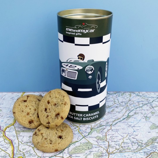Classic Racing Car Biscuits Gift Set