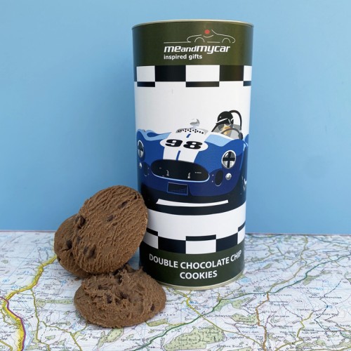 Classic Racing Car Chocolate Chip Cookies