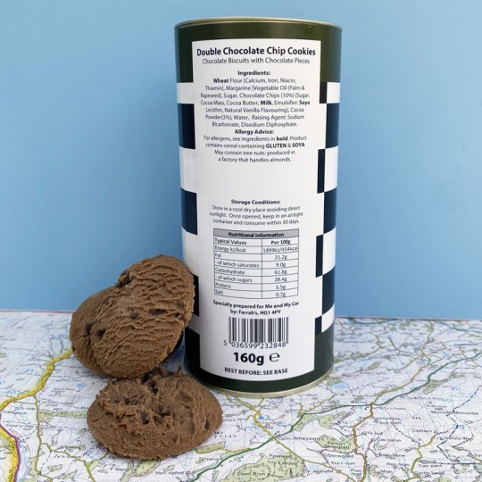 Classic Racing Car Chocolate Chip Cookies