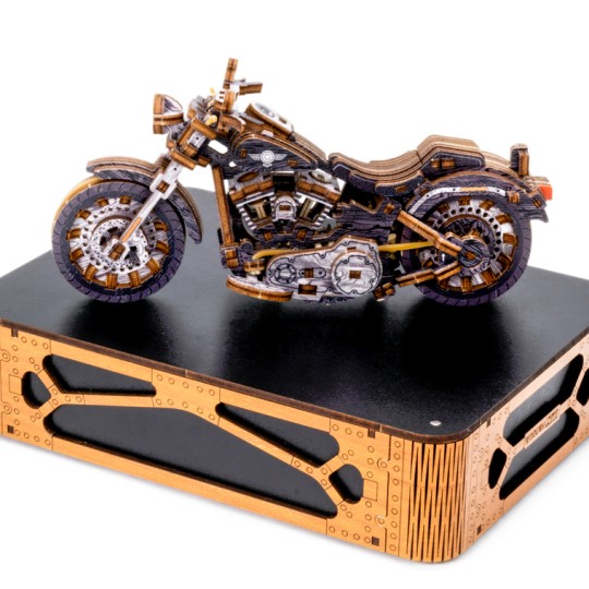 Limited Edition Cruiser Motorbike Wooden Model