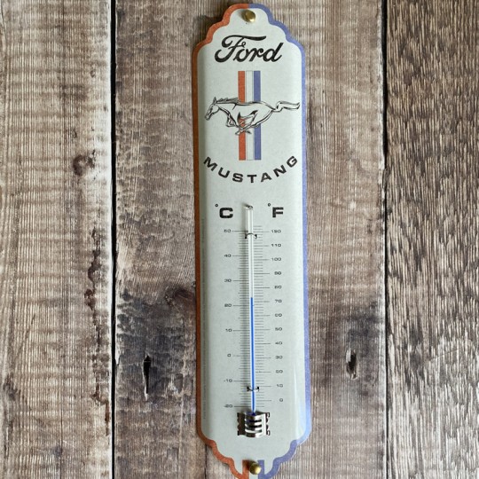 Ford Mustang Garage Thermometer