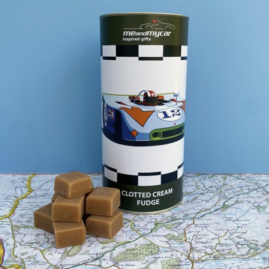 Classic Racing Car Clotted Cream Fudge