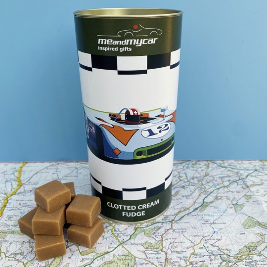 Classic Racing Car Clotted Cream Fudge