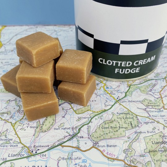 Classic Racing Car Clotted Cream Fudge