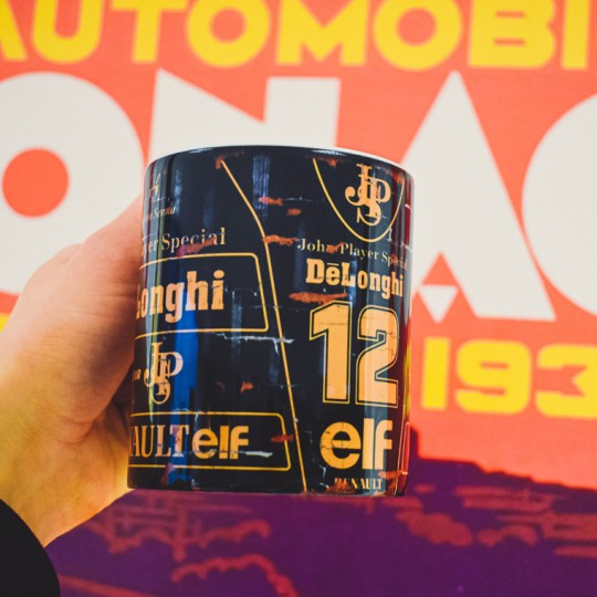 Ayrton Senna JPS Racing Mug