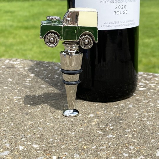 Green 4X4 Bottle Stopper