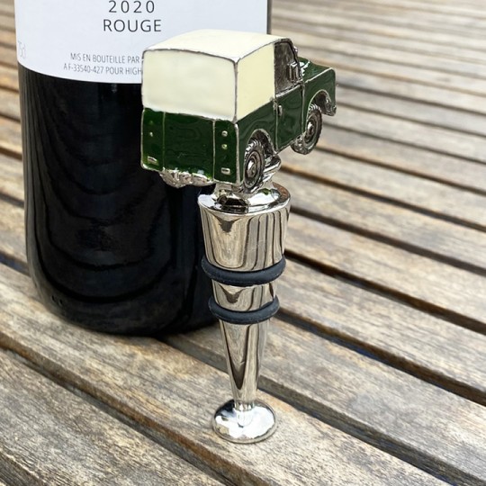 Green 4X4 Bottle Stopper