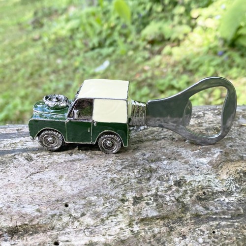 Green 4X4 Bottle Opener