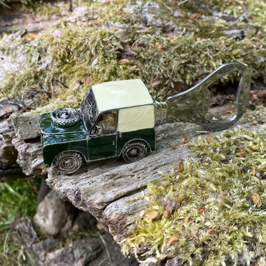 Green 4X4 Bottle Opener