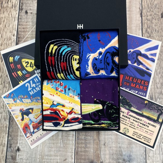 Le Mans Posters Sock Gift Set