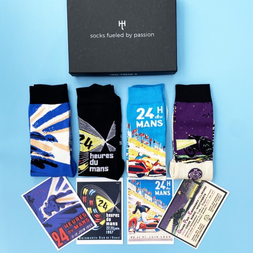 Le Mans Posters Sock Gift Set