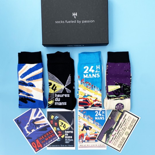 Le Mans Posters Sock Gift Set