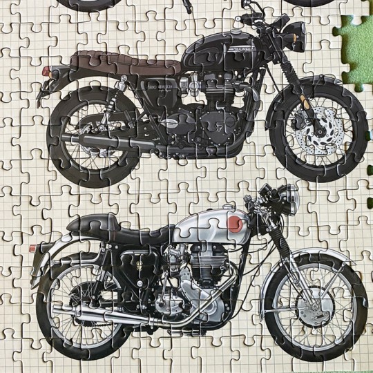 Classic British Motorcycles 1000 Piece Jigsaw