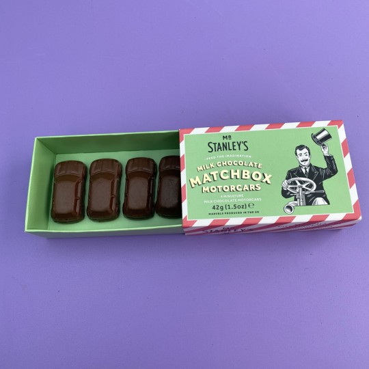 Mr Stanleys Matchbox Chocolate Cars