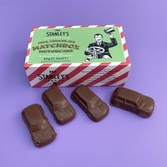 Mr Stanleys Matchbox Chocolate Cars