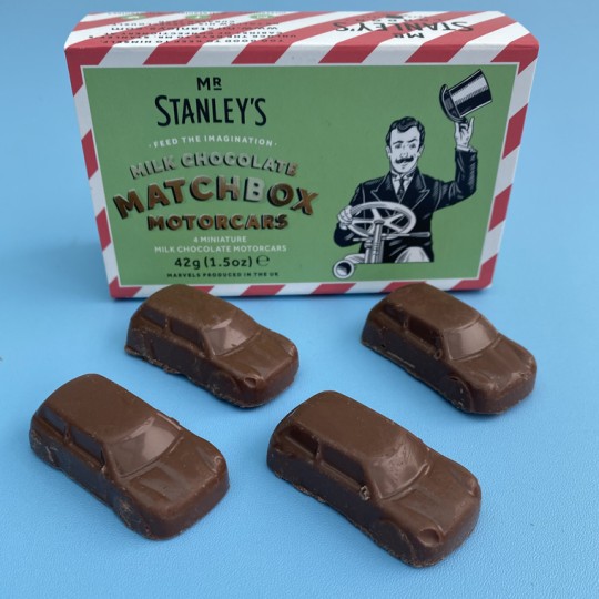 Mr Stanleys Matchbox Chocolate Cars
