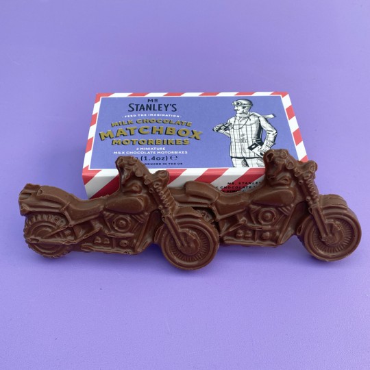 Mr Stanleys Matchbox Chocolate Motorbikes