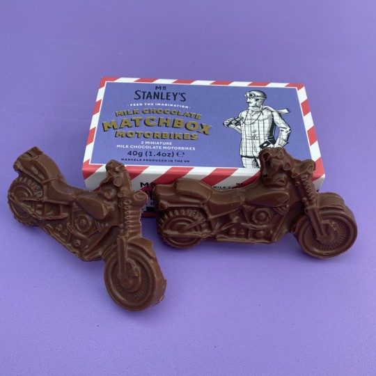 Mr Stanleys Matchbox Chocolate Motorbikes