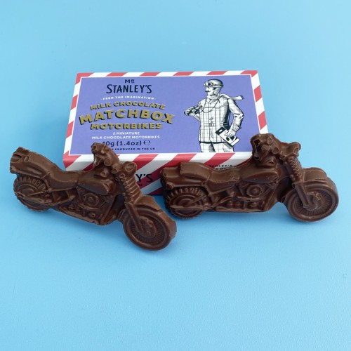 Mr Stanleys Matchbox Chocolate Motorbikes