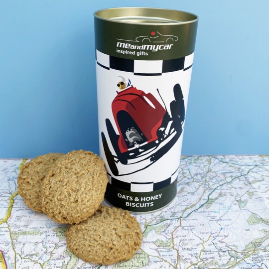 Classic Racing Car Biscuits Gift Set