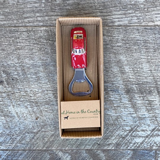Red Sports Car Bottle Opener