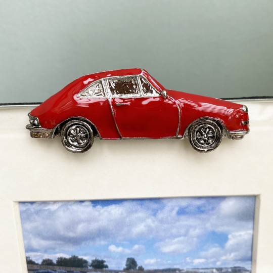 Red Sports Car Photo Frame