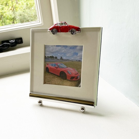 Red Sports Car Photo Frame
