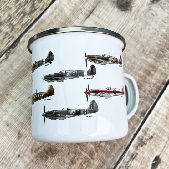 History of the Spitfire Enamel Mug History of the Spitfire Enamel Mug
