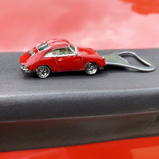 Red Sports Car Bottle Opener
