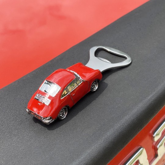 Red Sports Car Bottle Opener