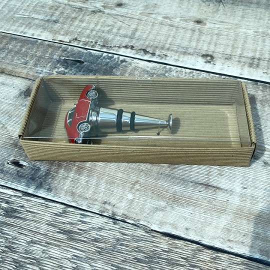 Red Sports Car Bottle Stopper