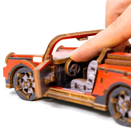 Limited Edition Sports Car Wooden Model