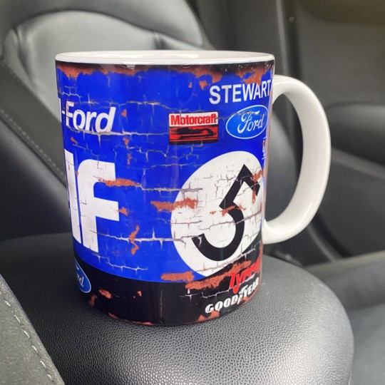 Jackie Stewart F1 Oily Racing Mug